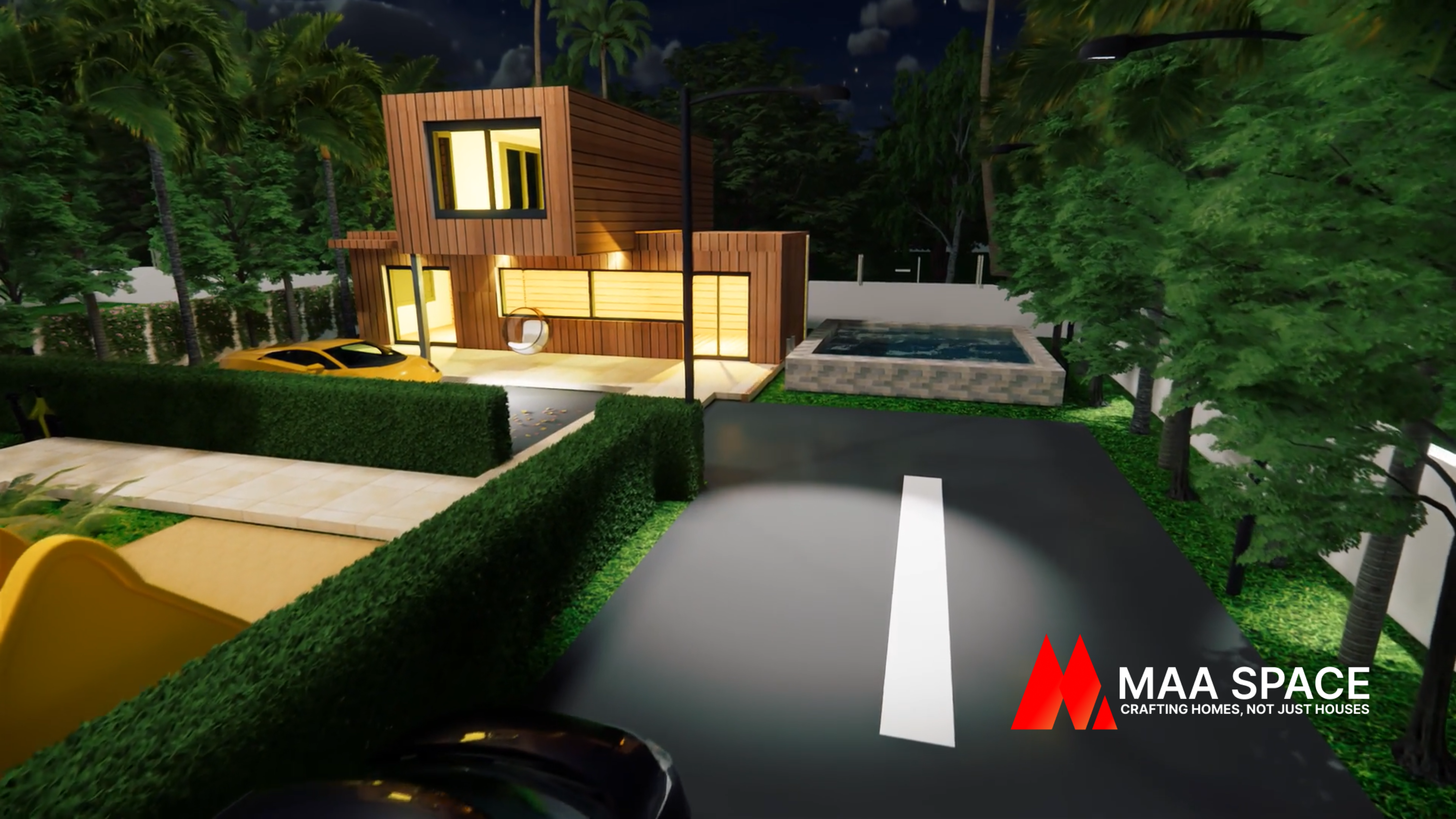 Finished Office Partition Image